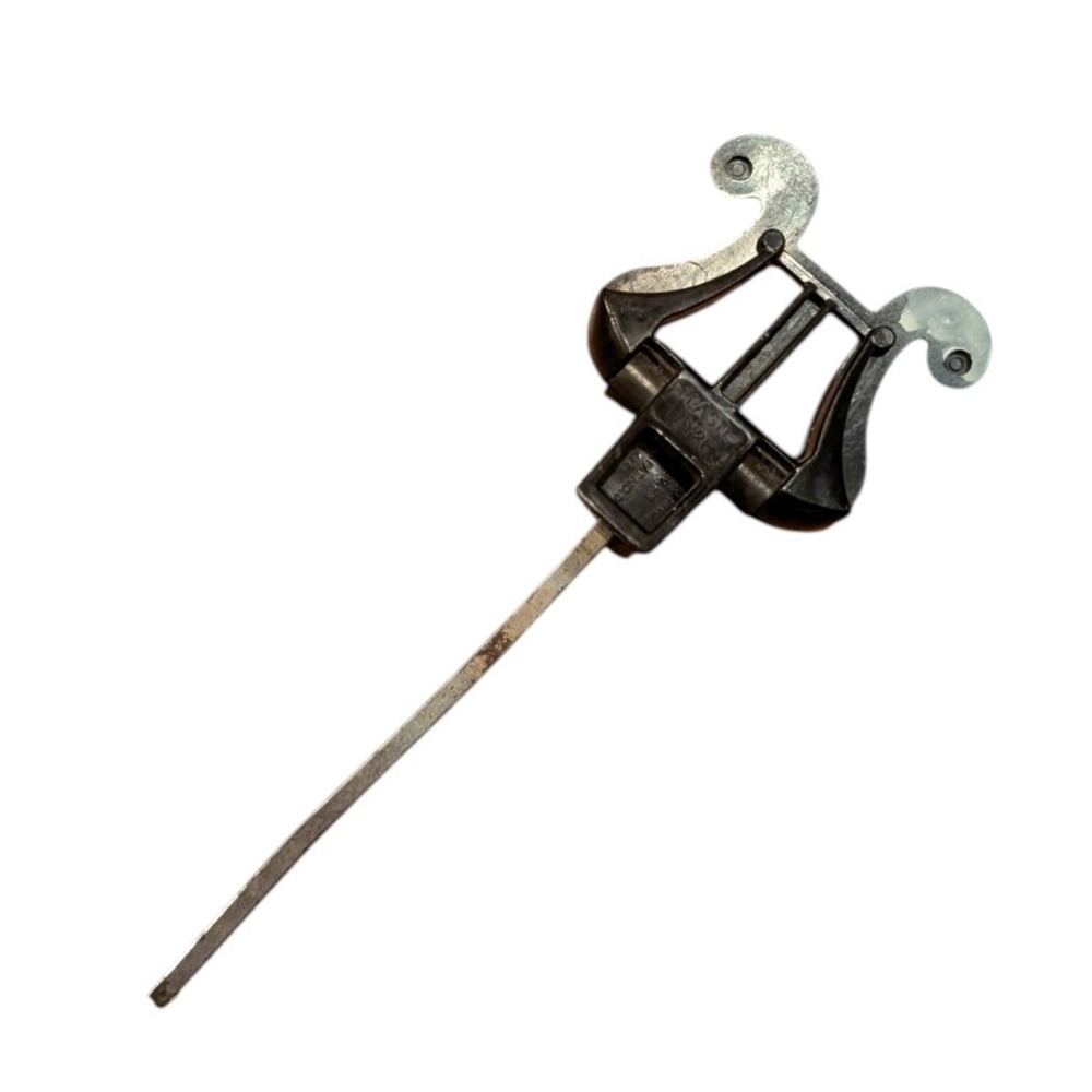 Vintage Metal‎ Lyre Sheet Music Clip Holder for Marching Band Instruments Black